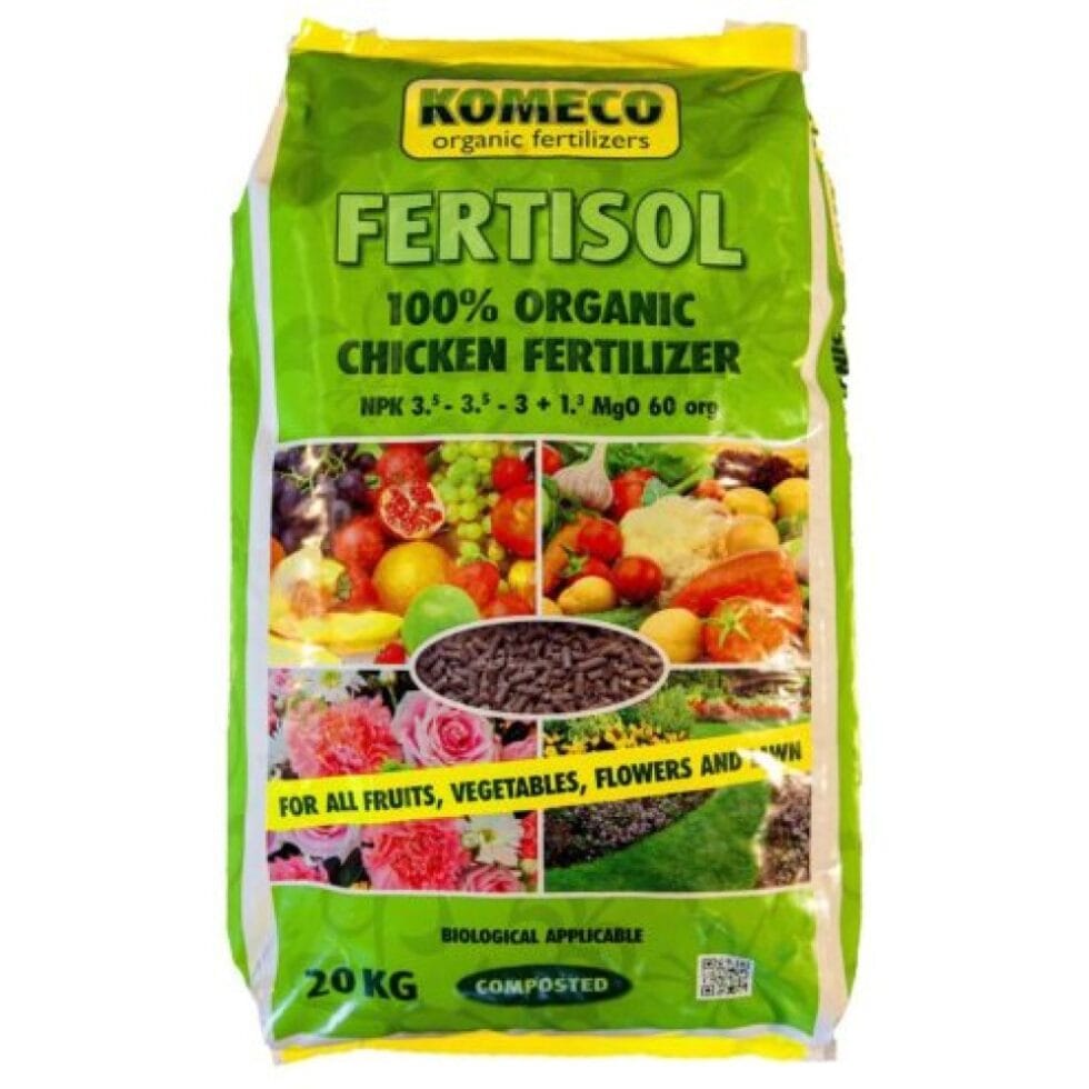 ORGANIC FERTISOL 4-3-3+1,3MGO+TE+62%OM