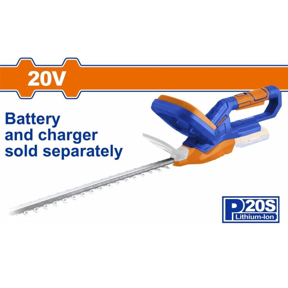 WADFOW Lithium-ion hedge trimmer 20V without battery and charger (WLYP540)