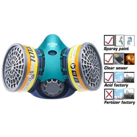 TOTAL HALF MASK RESPIRATOR