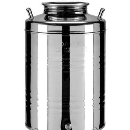 ΑΝΟΞΕΙΔΩΤΑ ΔΟΧΕΙΑ ΙΝΟΧ ΙΤΑΛΙΑΣ ΛΑΔΙΟΥ- ΚΡΑΣΙΟΥ 10 LTR