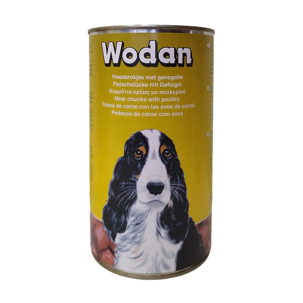 WODAN ΚΟΝΣΕΡΒΑ ΣΚΥΛΟΥ ΜΕ ΚΟΤΟΠΟΥΛΟ 1250GR