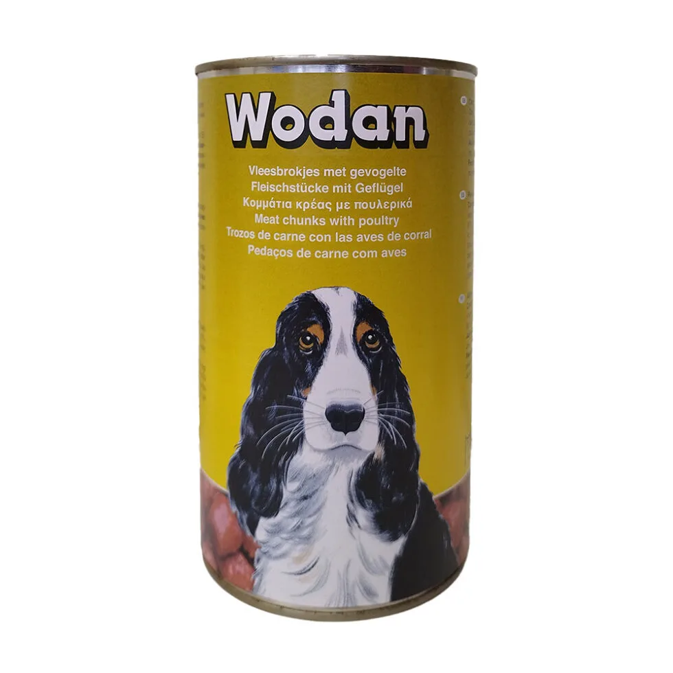 WODAN ΚΟΝΣΕΡΒΑ ΣΚΥΛΟΥ ΜΕ ΚΟΤΟΠΟΥΛΟ 1250GR